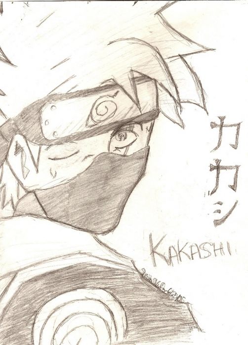 Mr. Serious Kakashi.