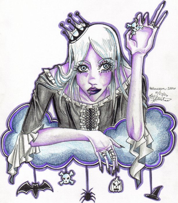 Happy Halloween, From The Queen