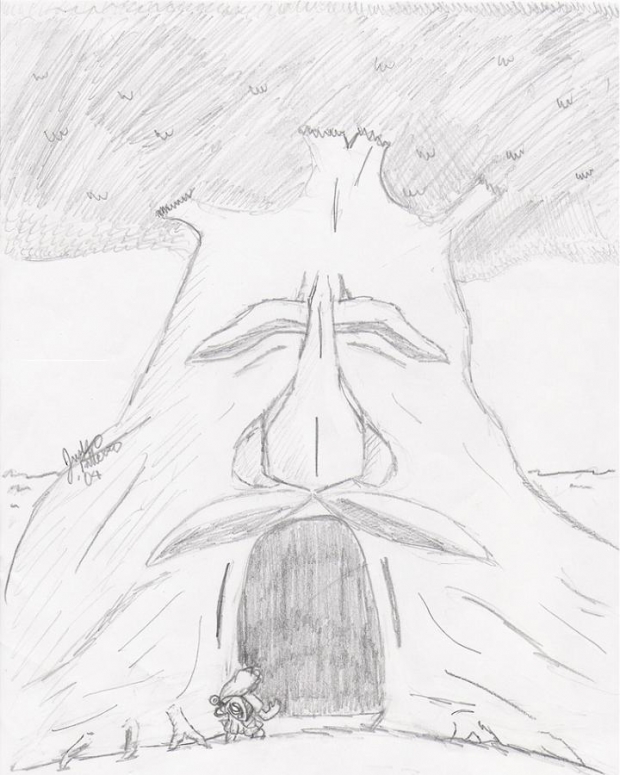 The Great Deku Tree Sketch