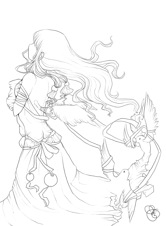 Her eyes on the Skies