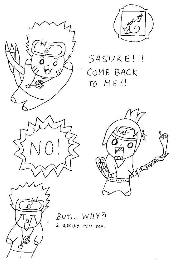 Just Go Back To Naruto, Sasuke