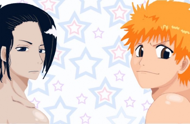 Byakuya And Ichigo Colored
