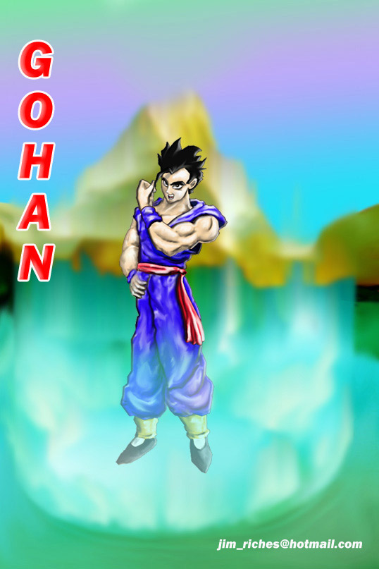 3D Effect Gohan