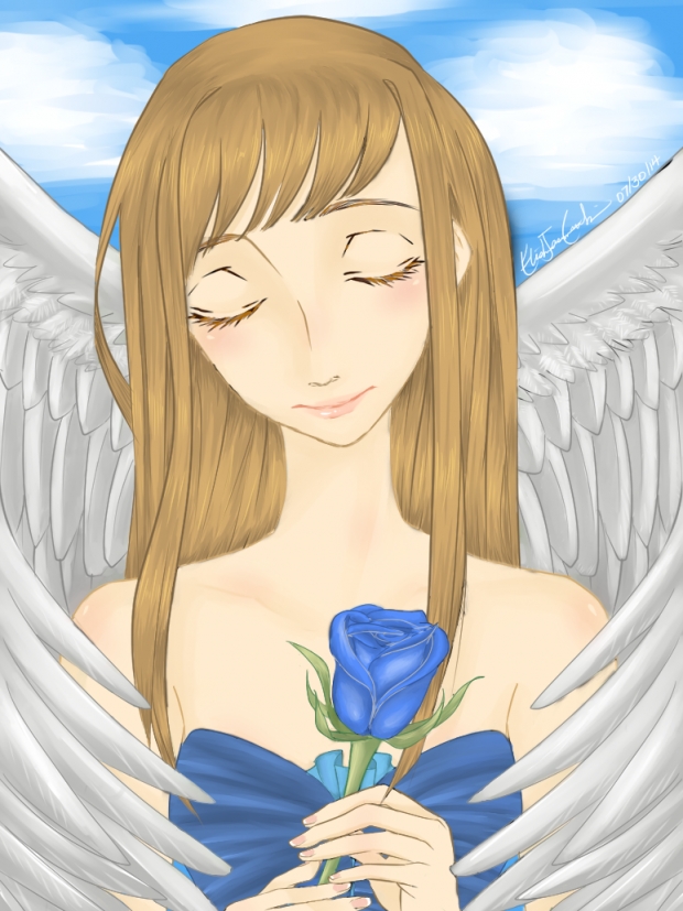 Angel of the Blue Rose