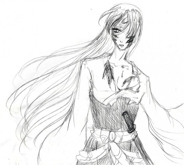 Sesshoumaru - battle worn