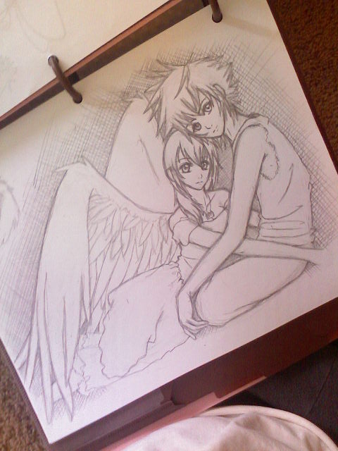 the angel and the human