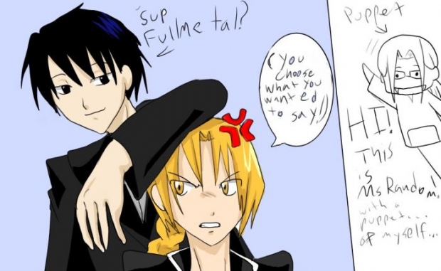 Ed And Roy With...ms Random?!