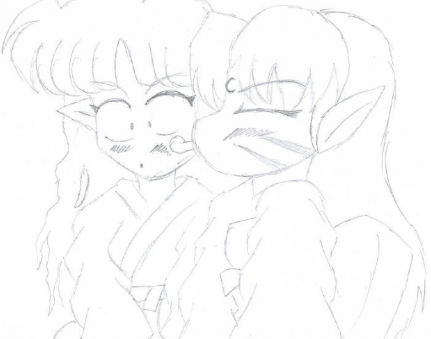 Sesshomaru And Kagura Chibis