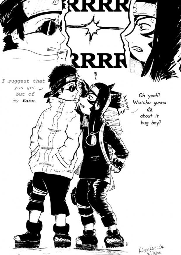 Kank And Shino Comic Strip