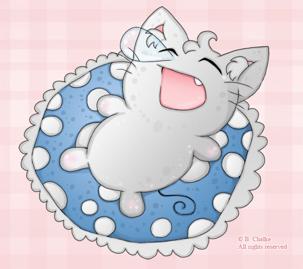 Kitty Likes to Sleep