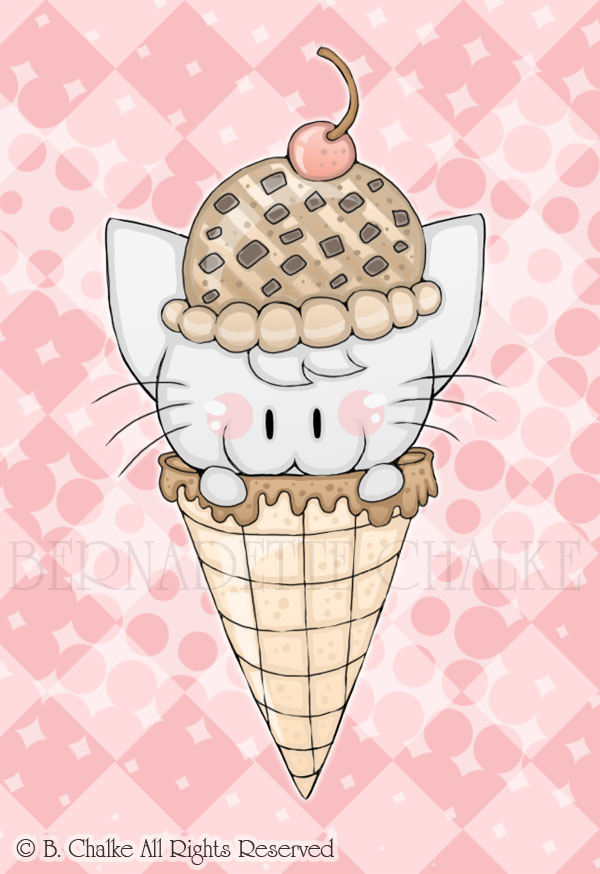 Kitty Likes Ice Cream
