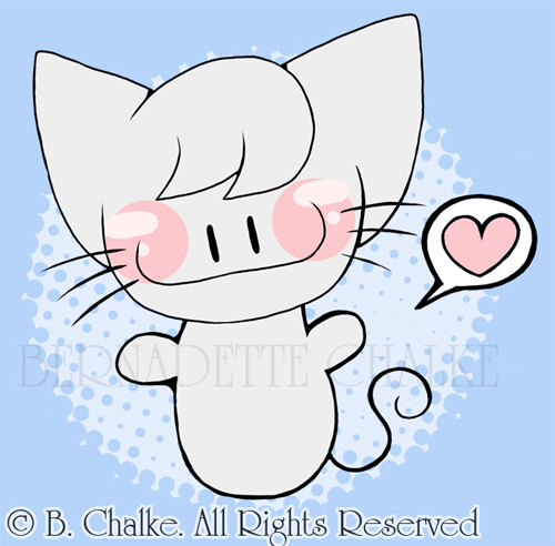 Kitty Heart Design