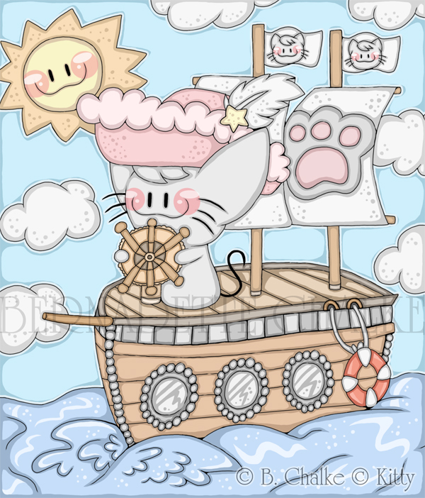 Kitty Sets Sail to Adventure