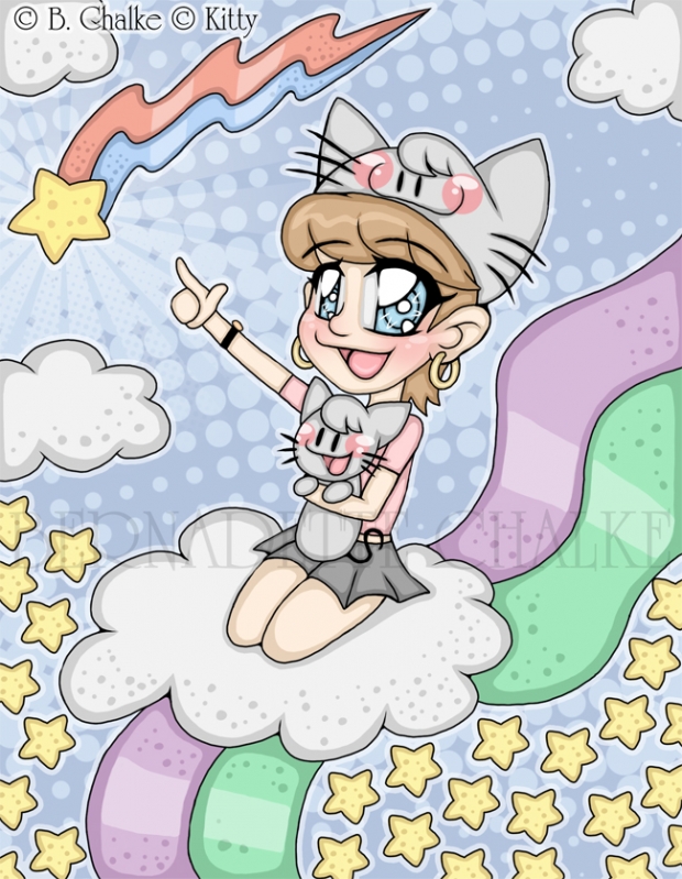 Look a Falling Star!