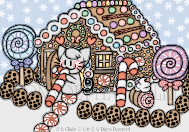 Kitty Loves Gingerbread