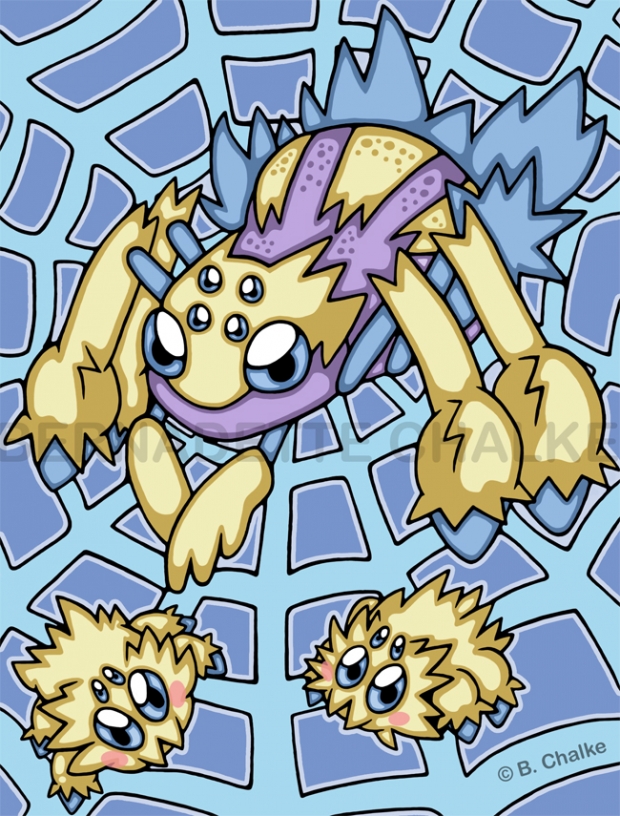 Electric Web of Cute