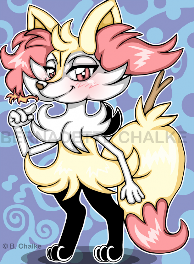 Braixen Fox Fire!