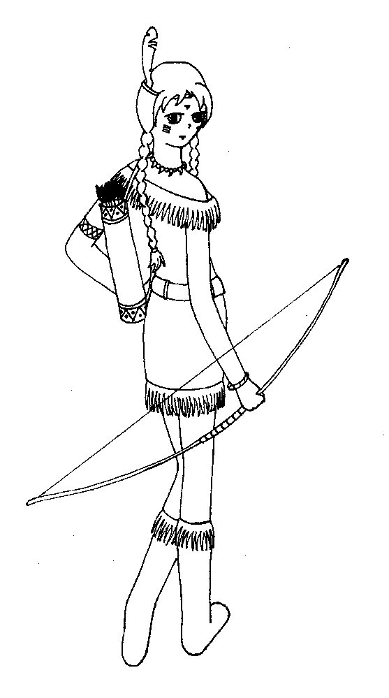 Indian Huntress
