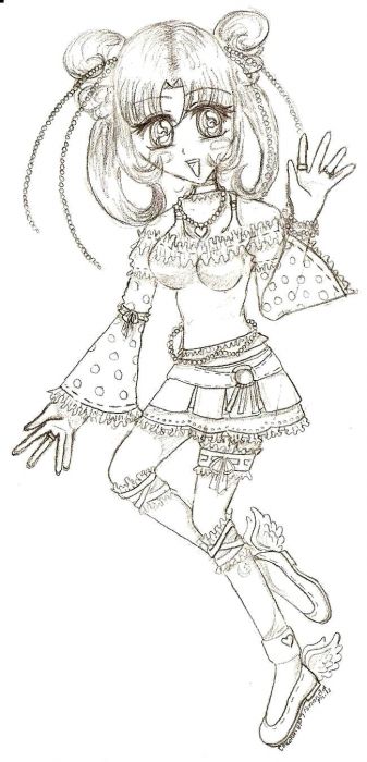 Mirelle5 As An Anime Character