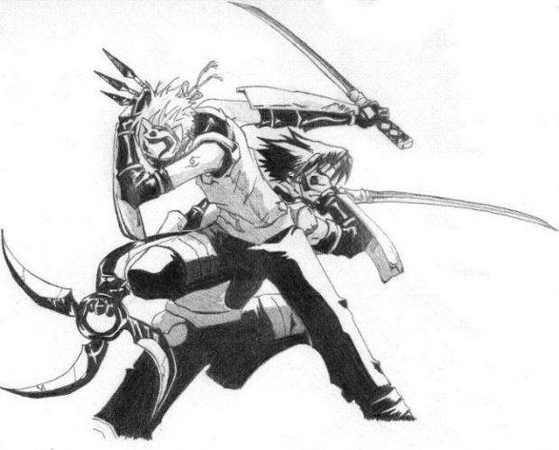 Anbu Naruto And Sasuke