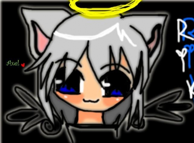 Evil Angelic Riku Kitty