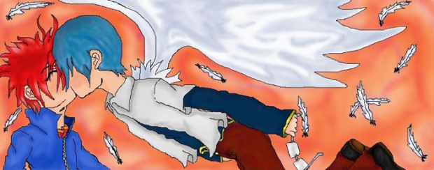 Satoshi Hiwatari&disuke Niwa Kiss