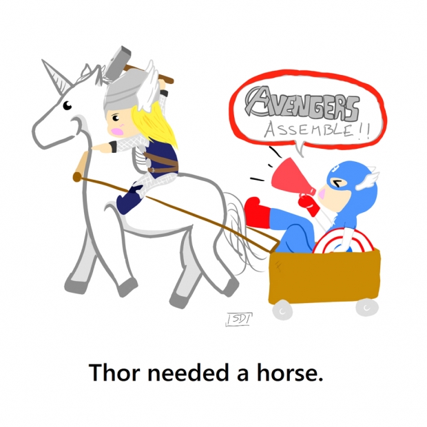 thor needed a horse