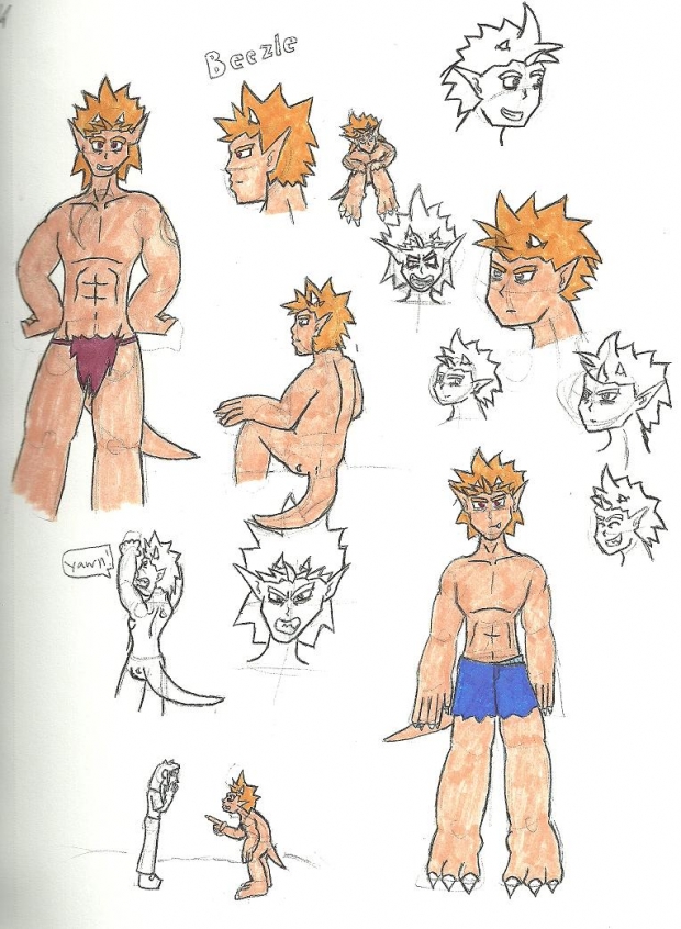 Beezle the half breed prince