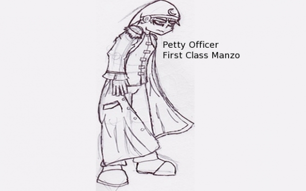 One Piece OC- Petty Officer First Class Manzo