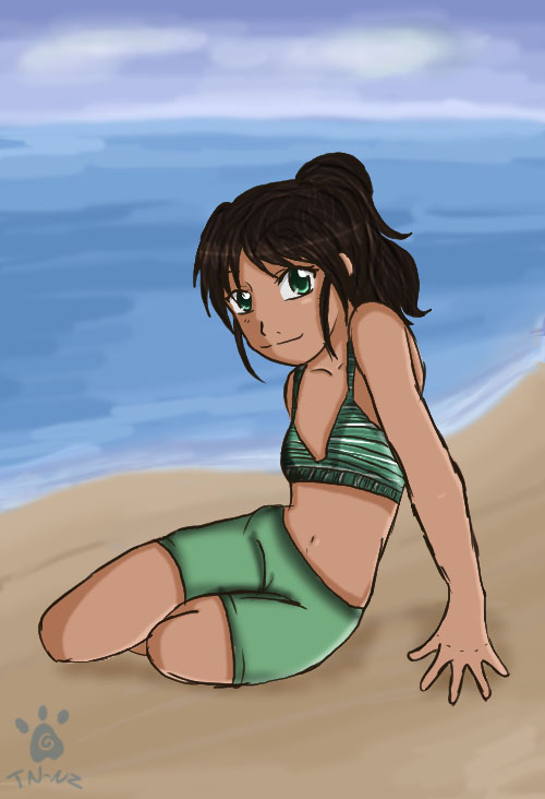 Taira At The Beach