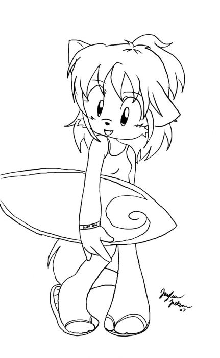 Yori's Coloring Page