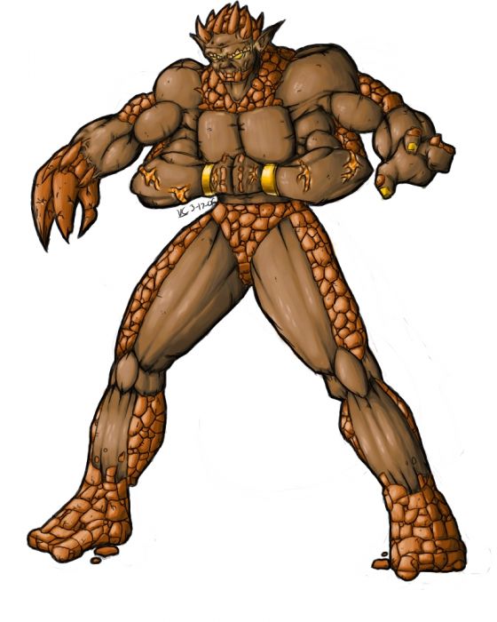 4 Armed Rock Golem