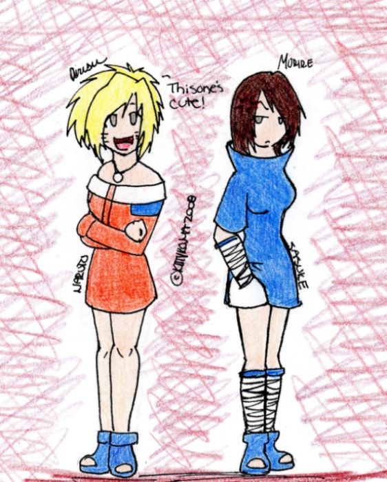 Naruto And Sasuke Fashion