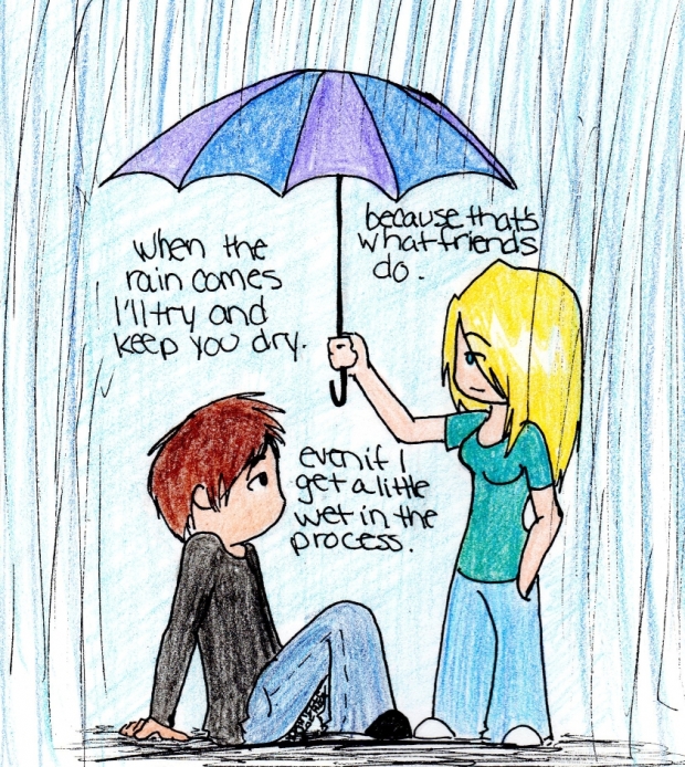 thats what friends do.