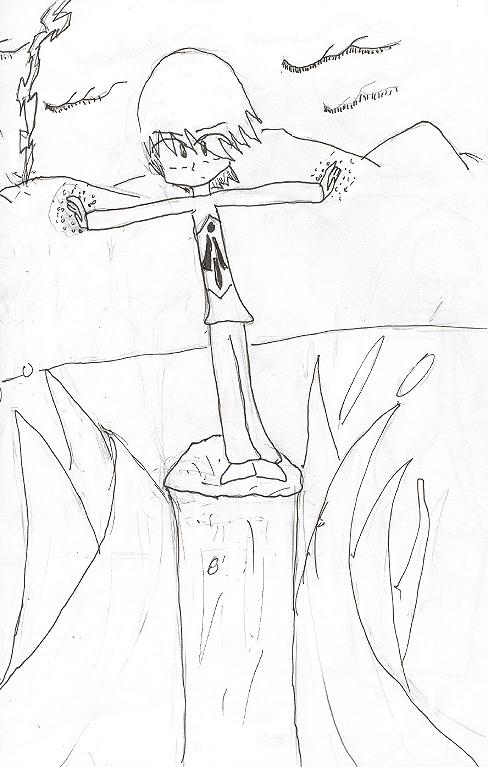 Dimitrius Practicing His Power