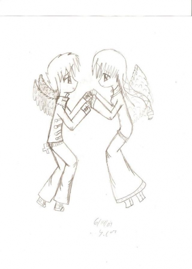 The Dark Angel & The Light Angel