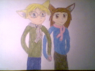 Wolfy Couple 2! (zoom Out)