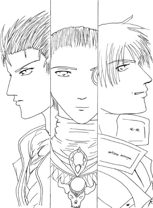 The Start Of It All - Lineart