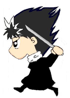 Chibi Hiei Poorly Colored