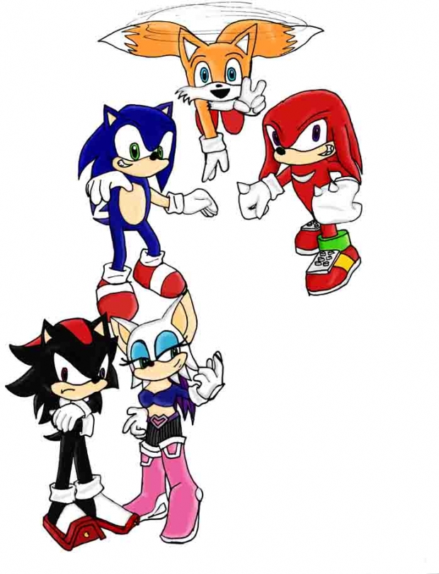 Sonic And Company! I Think..