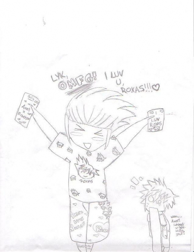 Omfg!!! I Luv You Roxas!!!! Xd