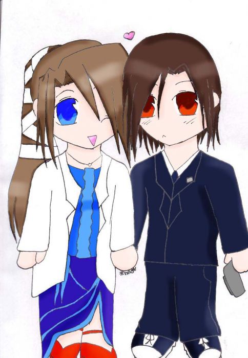 Vincent And Lucrecia Chibis