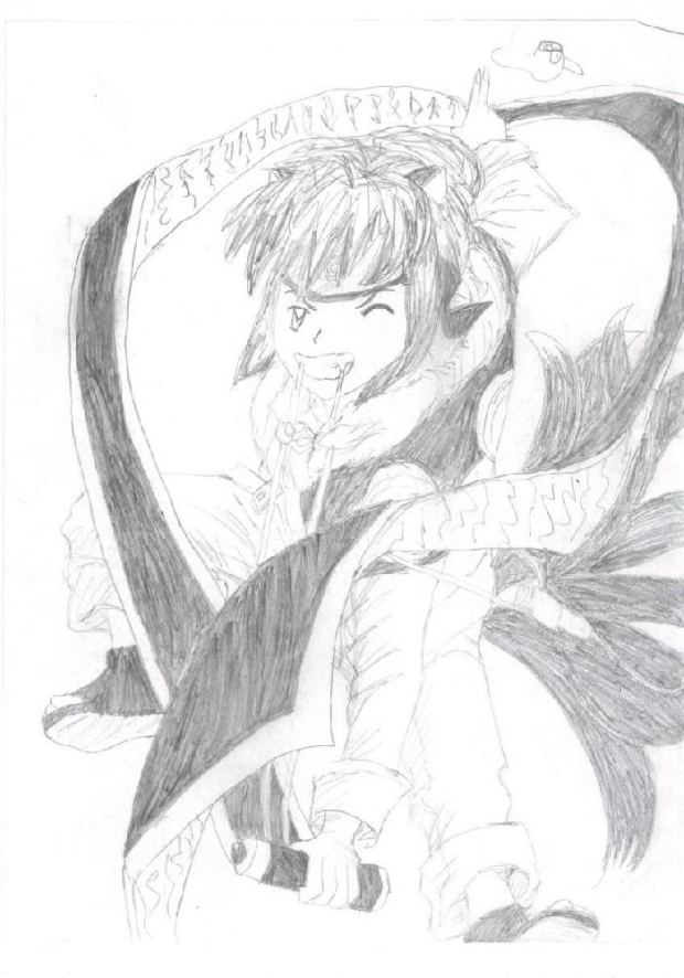 Shippo In Naruto's Clothes