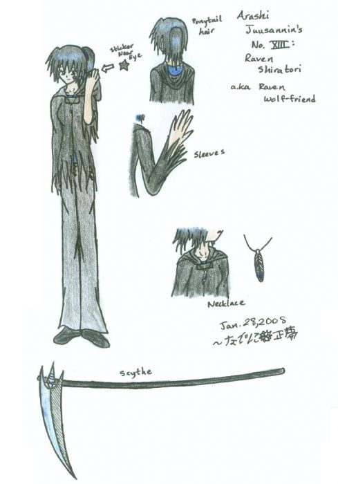 No. 13 - Raven Shiratori
