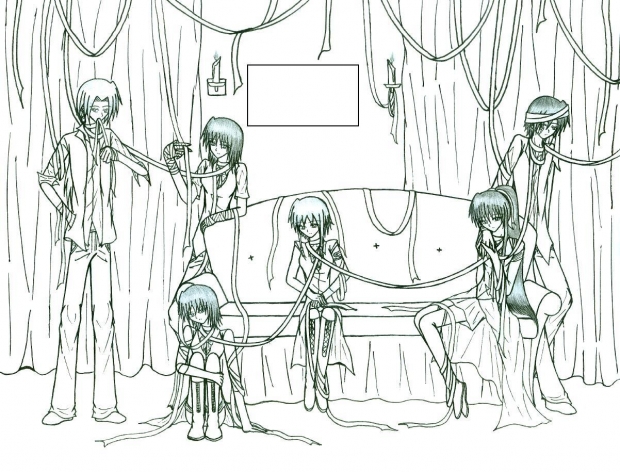 Emo Brigade (B&W Ink)