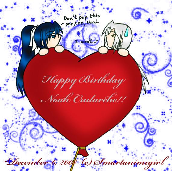 Happy  Belated Birthday Noah-kun!