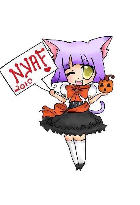 NYAF Mascot  Chibi Cat Girl(Take 2)