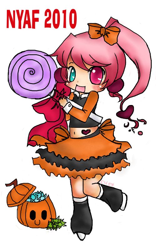 NYAF Mascot  Sweets Girl