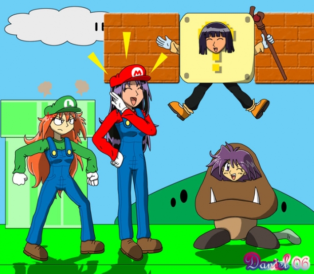 Slayers Mario Bros. Cosplay