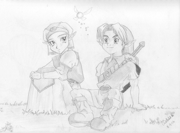 Young Zelda & Link